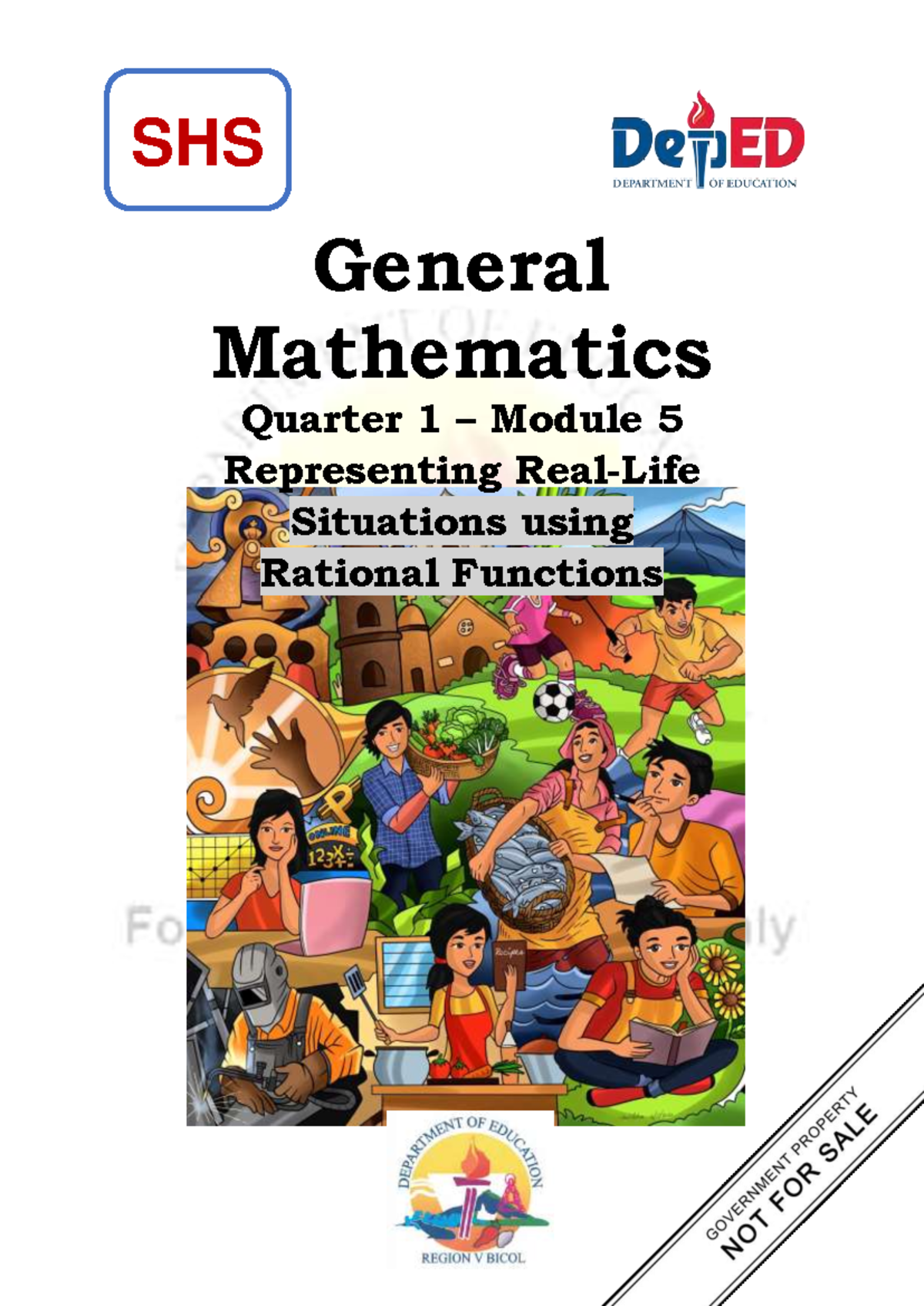 GMQ1M5 Week 2 - Rational Functions in Real-Life Situations - Studocu
