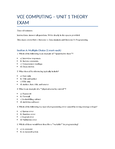 Applied Computing - Grade: 11 - Victorian Certificate of Education ...