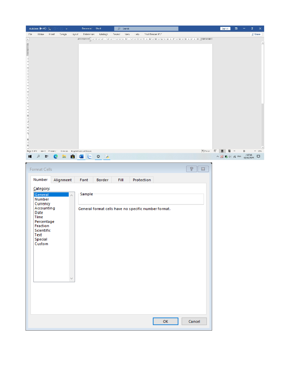 Document1 - Formatting Cells in Excel: A Guide - Studocu