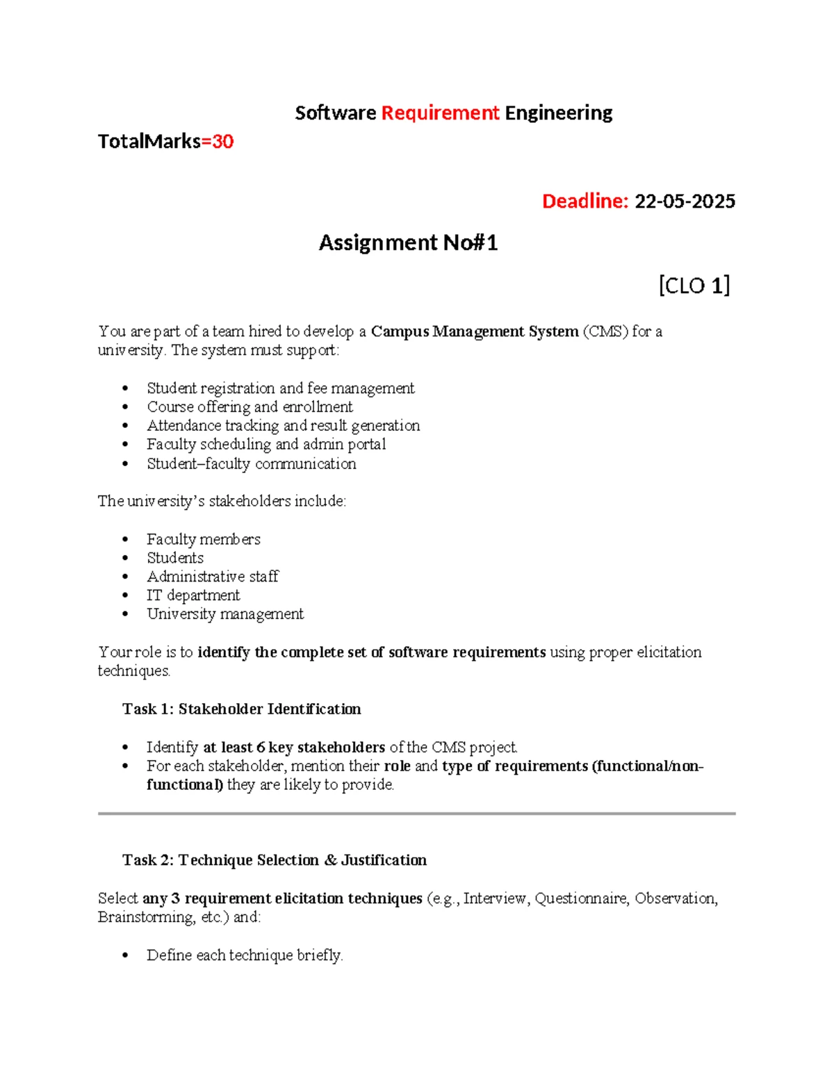 BS (CS) Lab Assignment 1: Web Engineering Architecture & HTML/CSS/JS ...