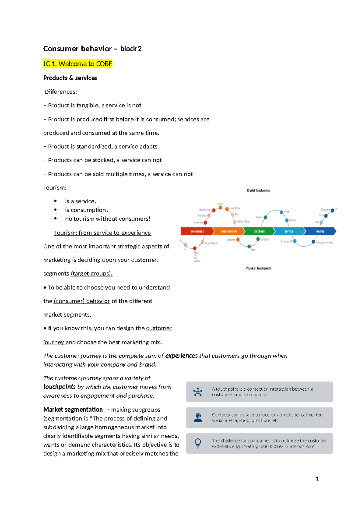 Consumer Behavior Insights - Block 2 Overview and Analysis - Studeersnel