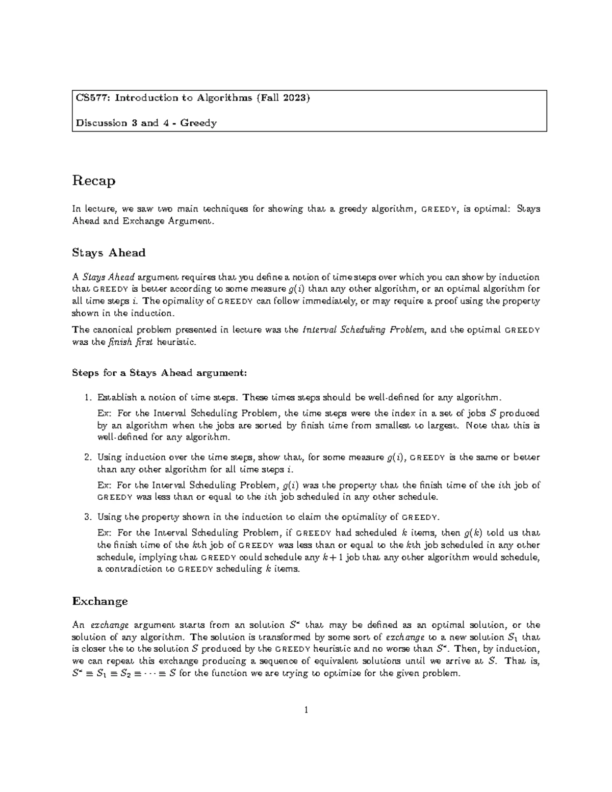 CS 577 Assignment 7 Dynamic Programming Solutions - Fall 2023 - Studocu