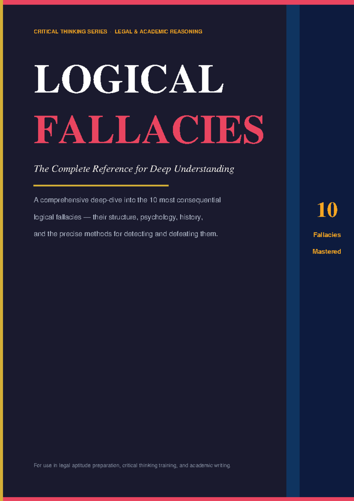 Logical Fallacies Notes: A Comprehensive Guide to Critical Thinking ...