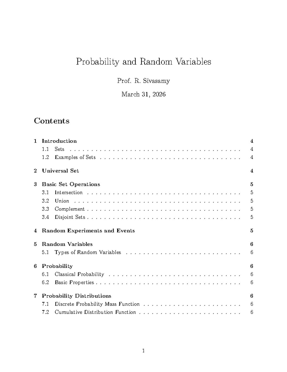 Main Probability Concepts and Random Variables - STA 114 - Studocu