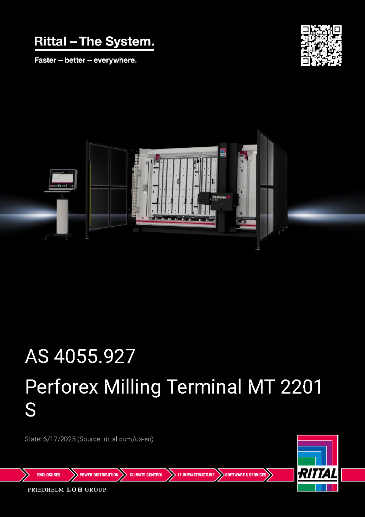 AS 4055.927 Perforex Milling Terminal MT 2201 S Overview and Features ...