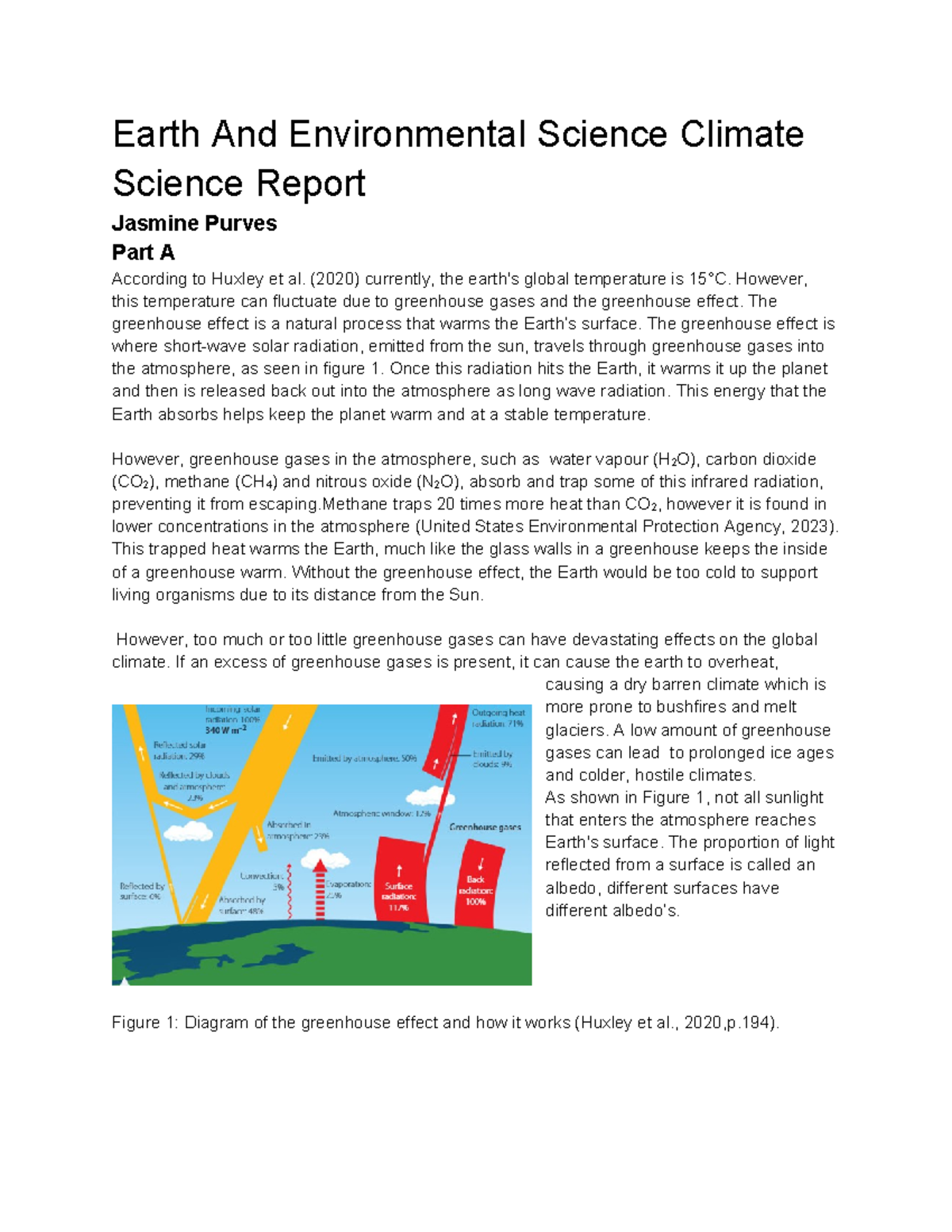 Earth EES Module 7 Depth Study: Climate Change and Greenhouse Effects ...