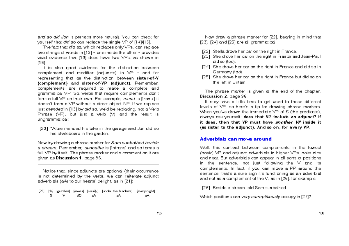 Analysing Sentences: Understanding Verb Phrases and Adverbials [ENG 101 ...
