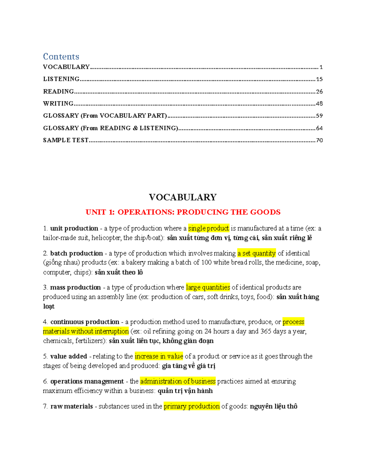 COB2 Full Revision: Operations, Financial Accounts, and Strategies - Document Preview