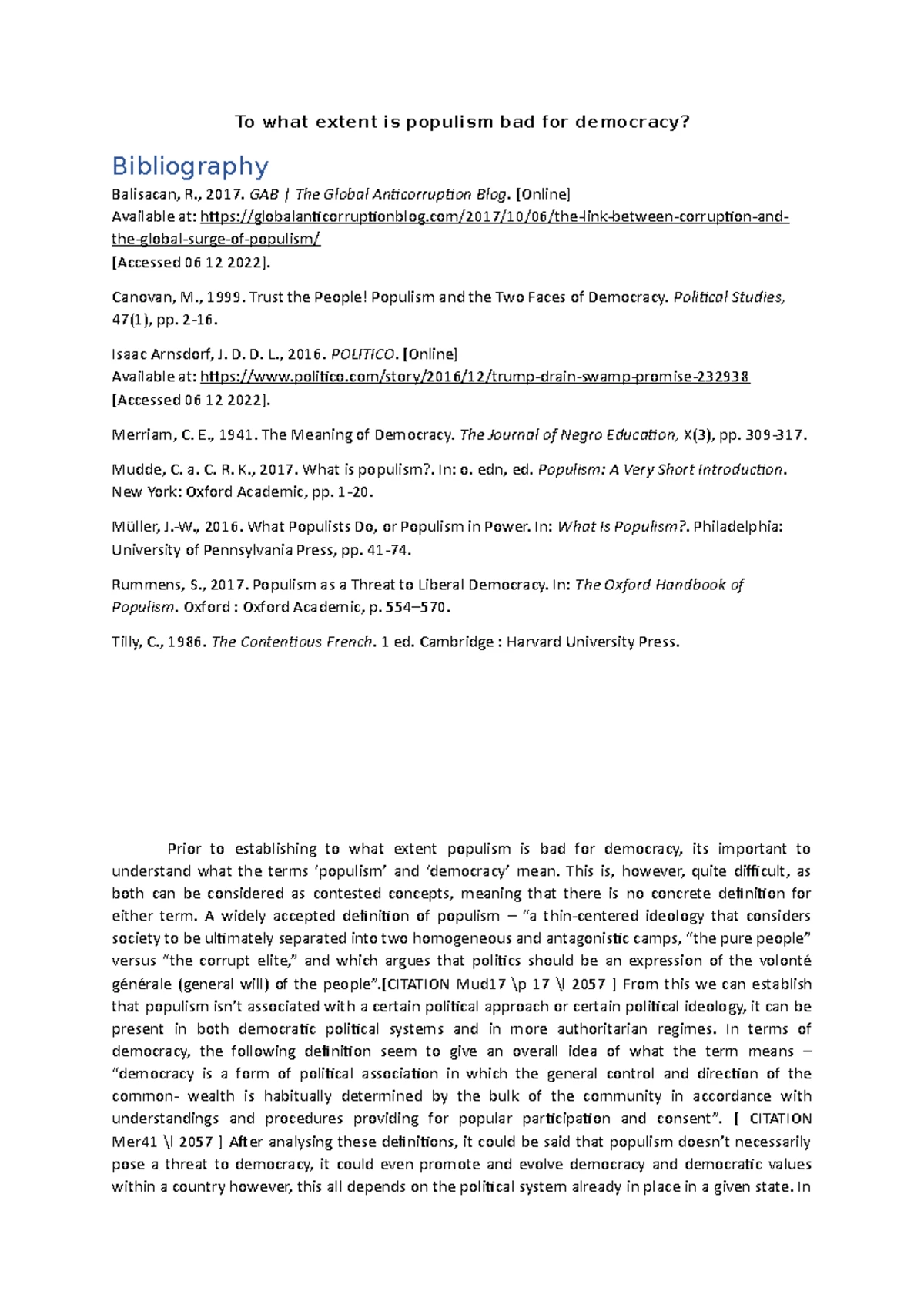 Essay Plan Template for Structuring Your A4 Essay - Studocu