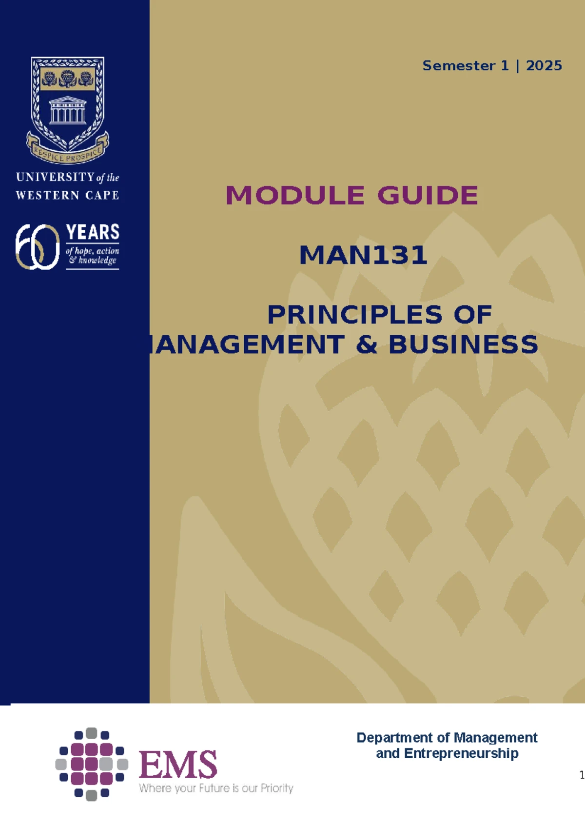 Comprehensive Overview of Financial Management Principles (FIN 101 ...