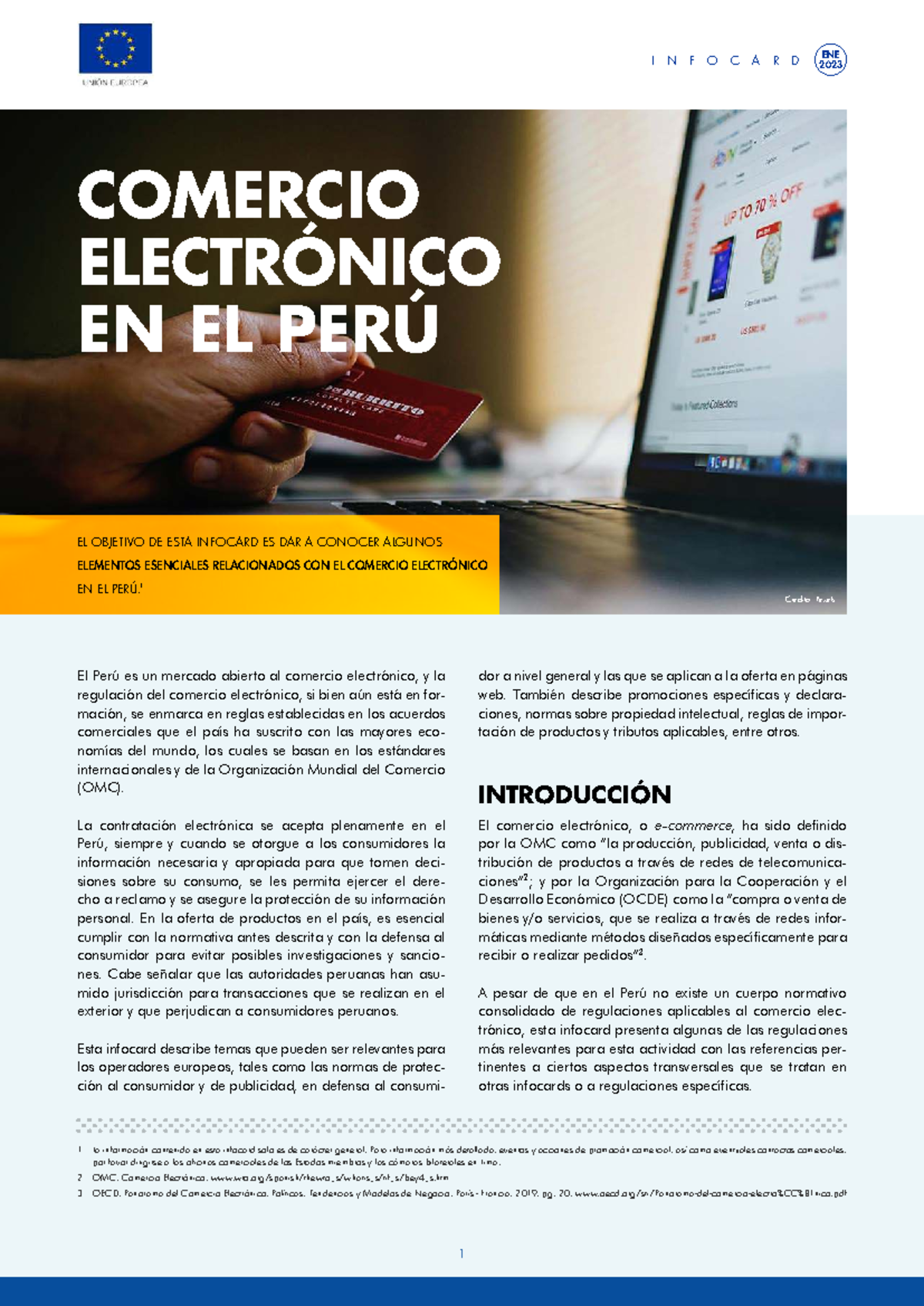 Infocard 2023: Comercio Electrónico en Perú - Regulaciones y Desafíos ...