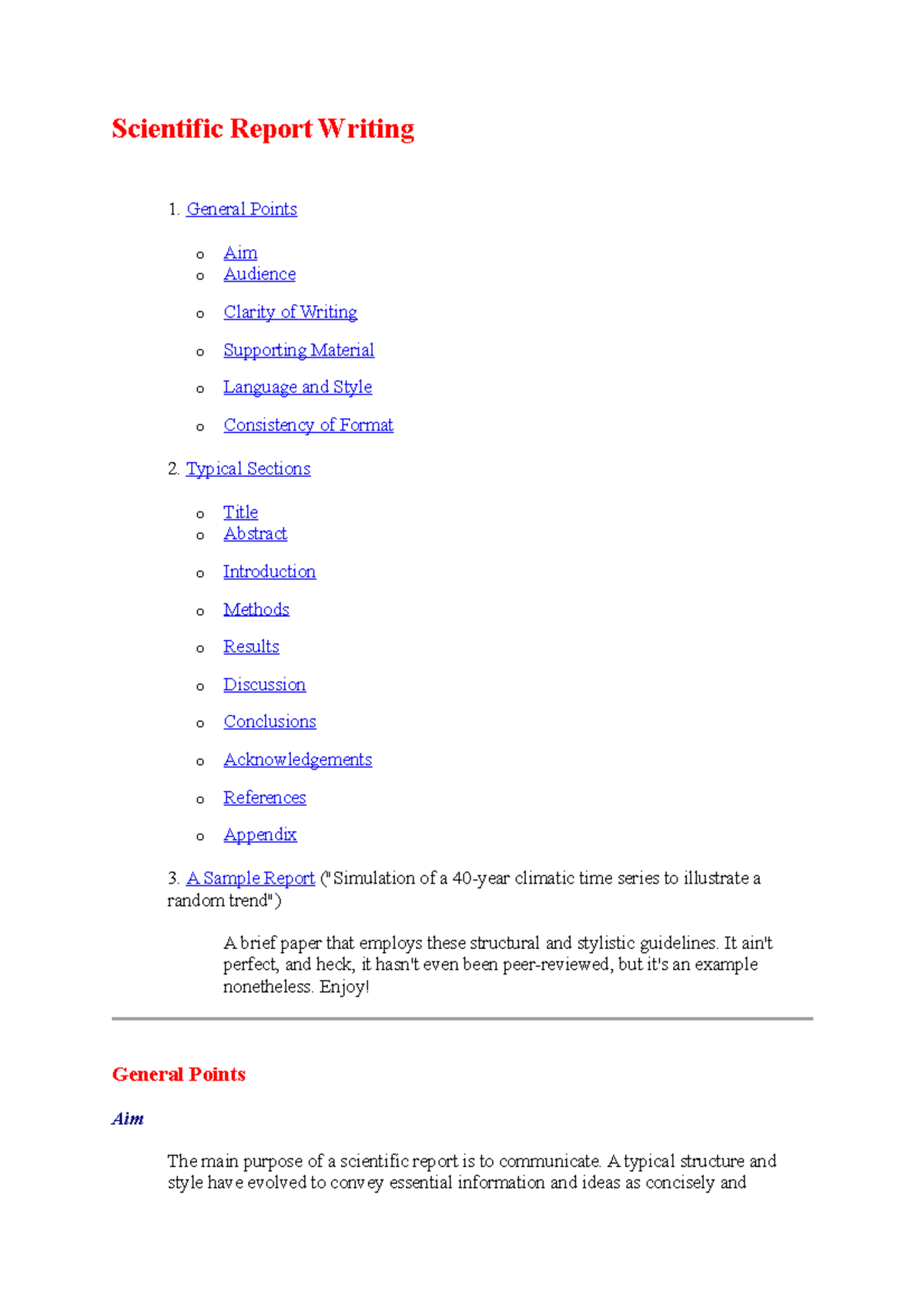 Scientific Report Writing Guidelines for Effective Communication - Studocu