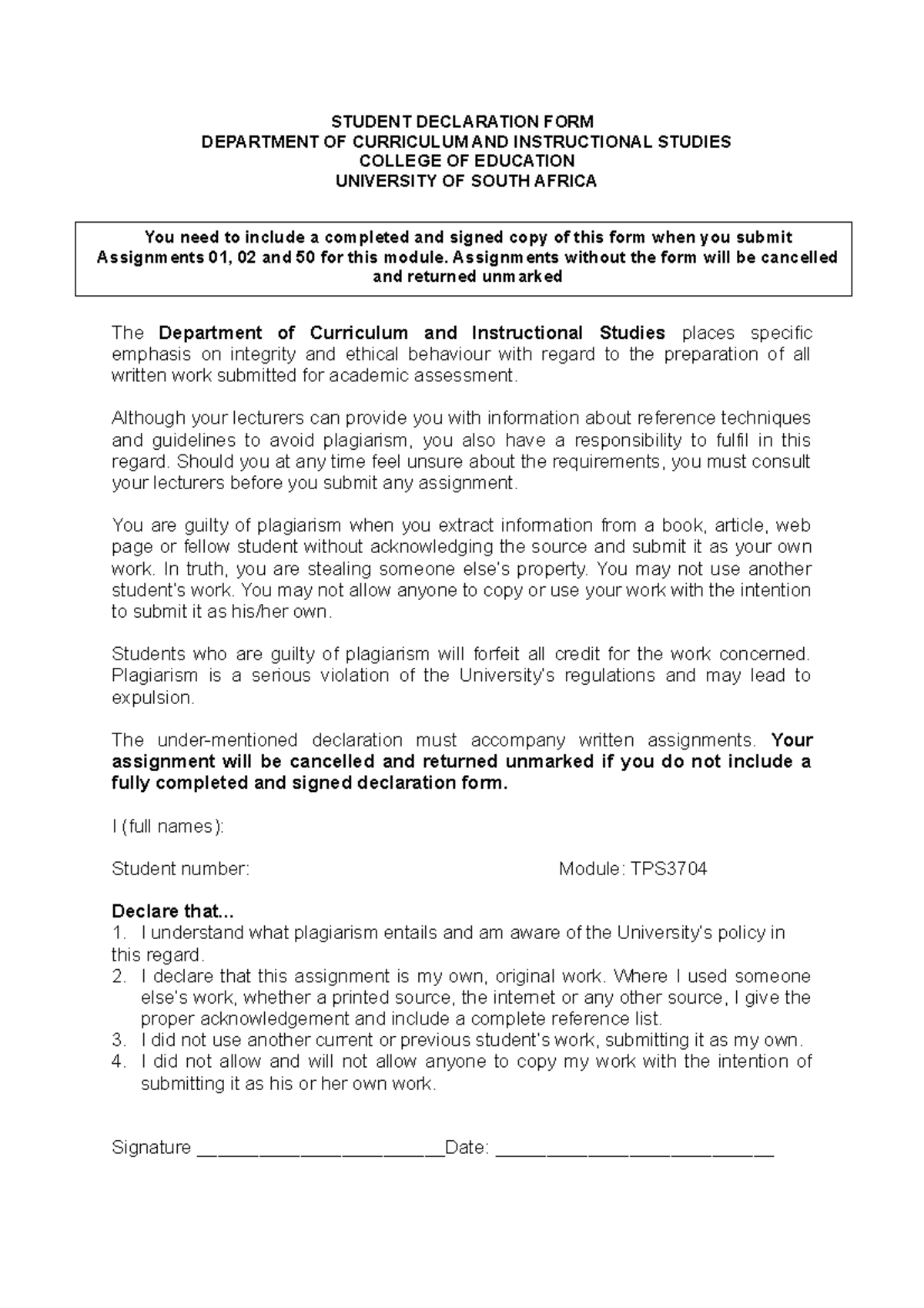 Assignment 2B - Tutorial: A Practical Guide to Decolonising Education ...