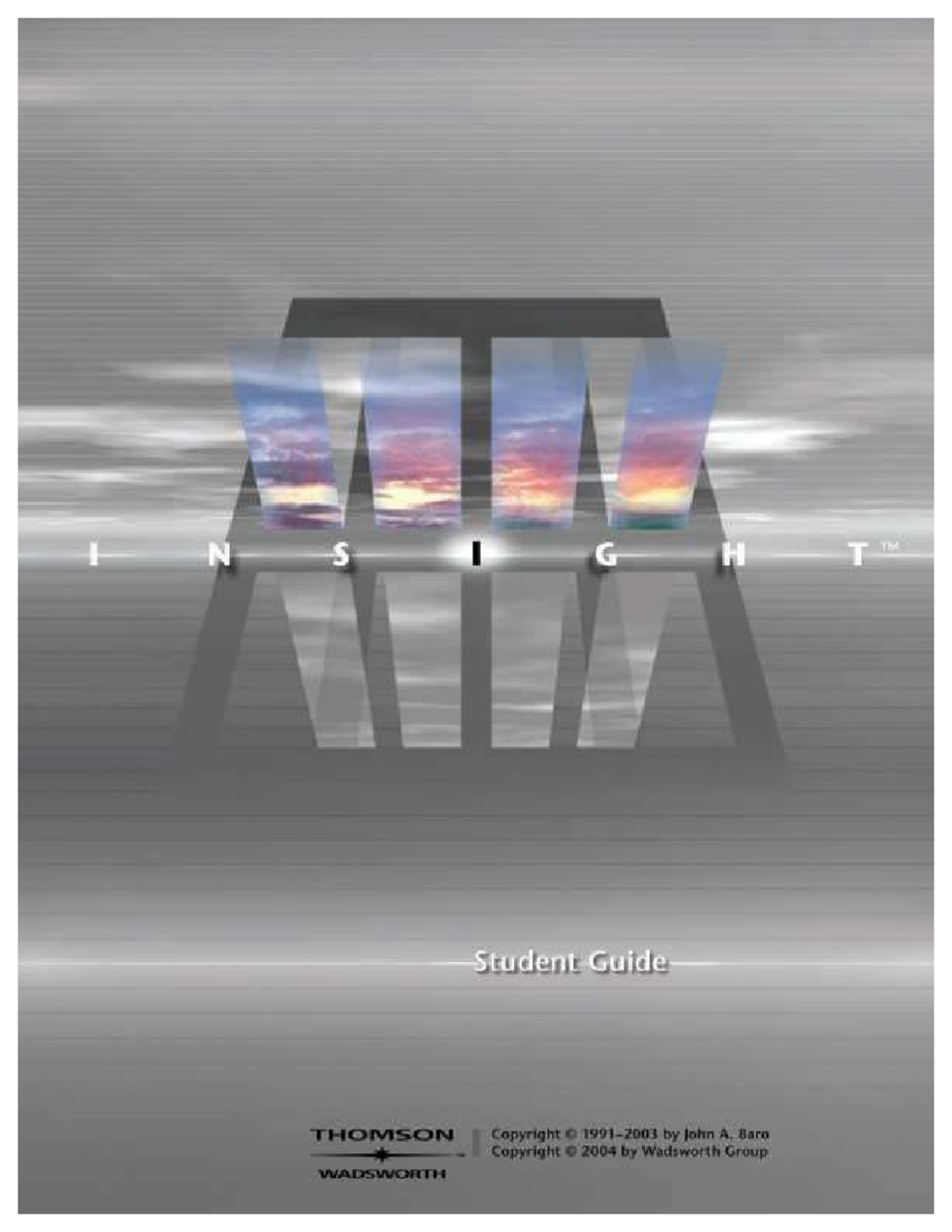 InSight Student Guide: Exercises on Vision and Perception - Studocu