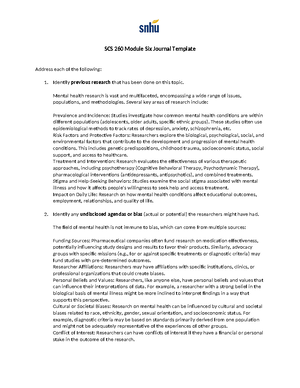 [Solved] Identify previous research that has been done on this domestic ...