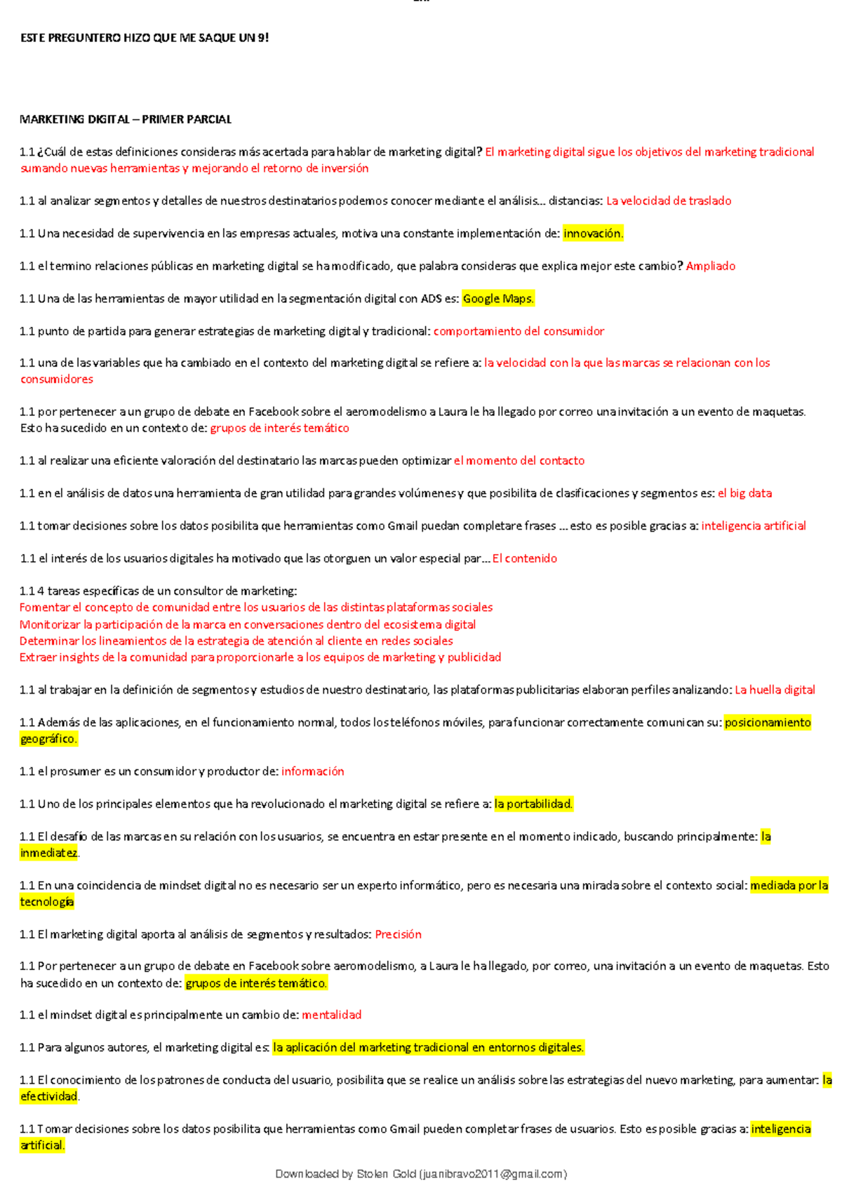 Z-MARKETING-DIGITAL-PREGUNTAS-PARCIAL-1-Y-2-JUAN-ANÁLISIS-EXCELENTE - Document Preview