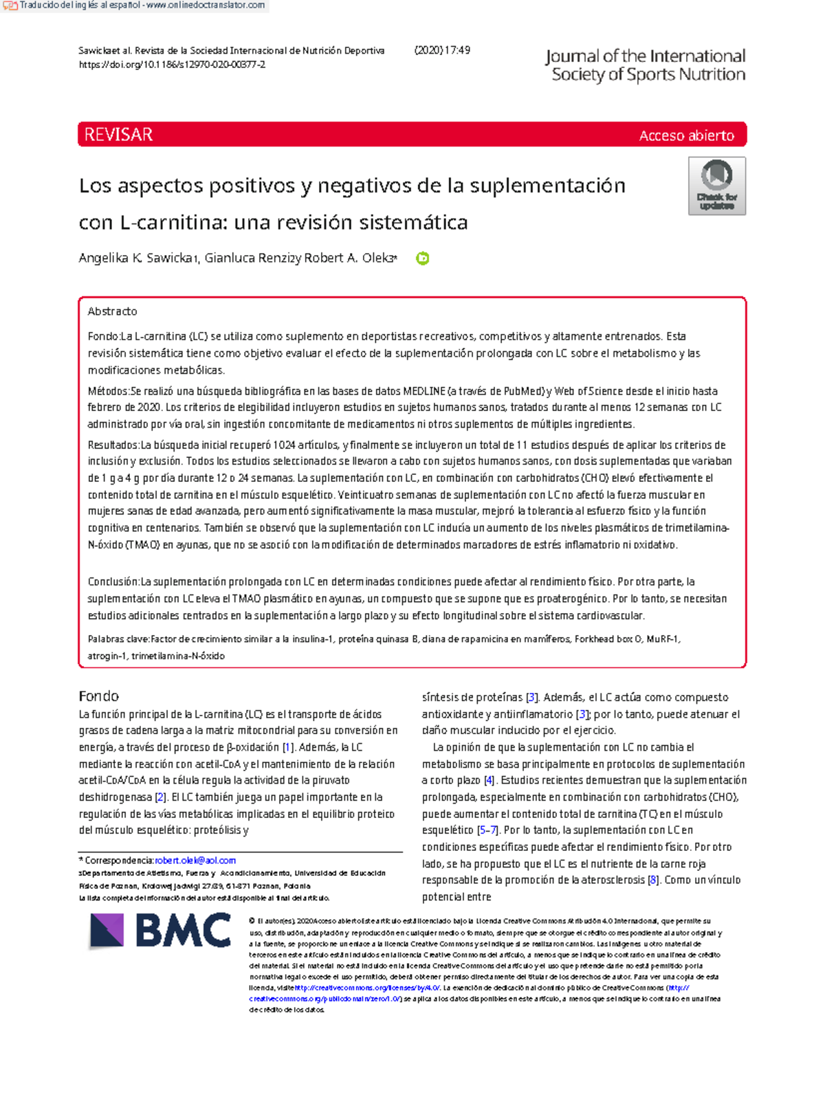 en iyi l carnitine L-Carnitina: Beneficios y Riesgos que Debes Conocer main image 1