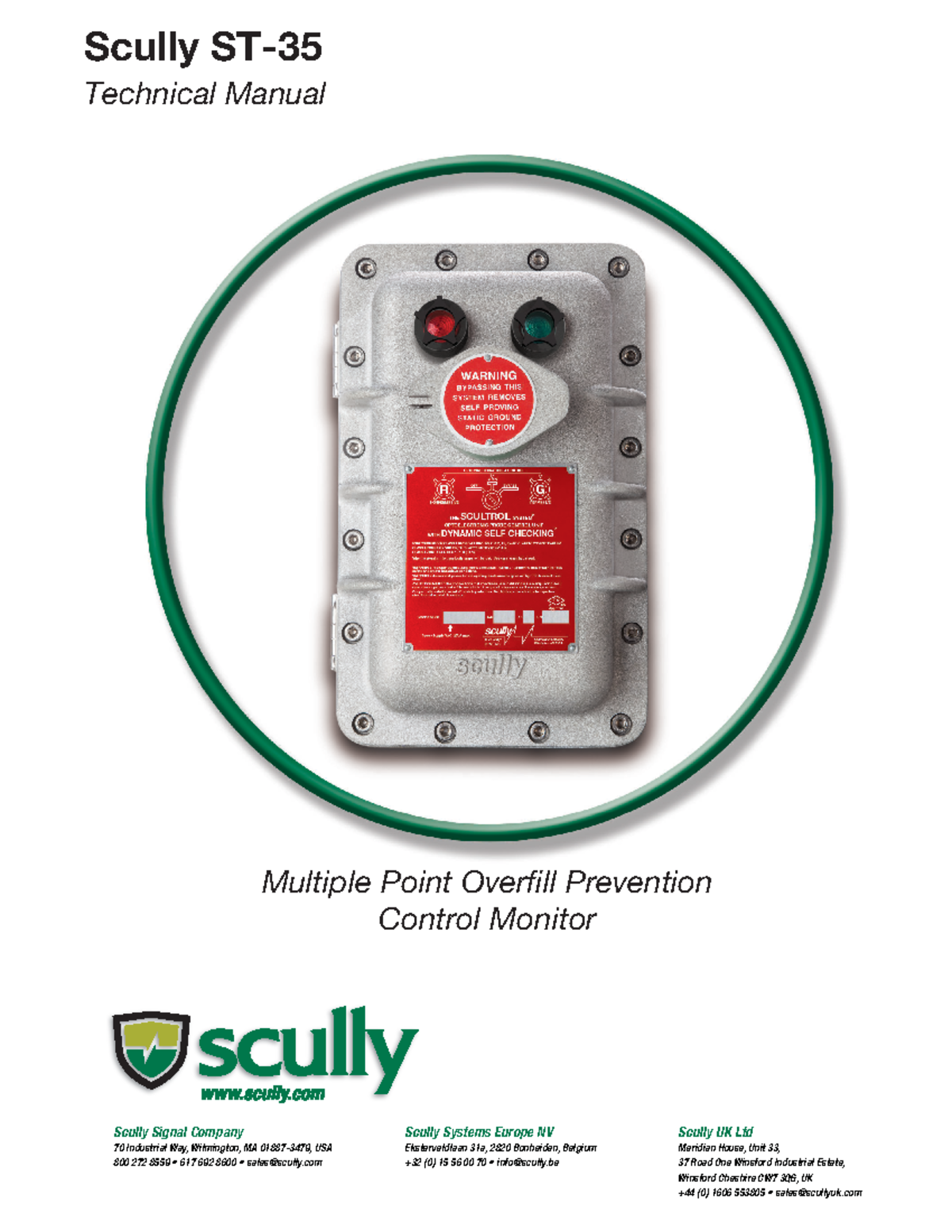 ST 35 Manual Lo Res - ASFQWAD - Scully ST- Technical Manual Multiple ...