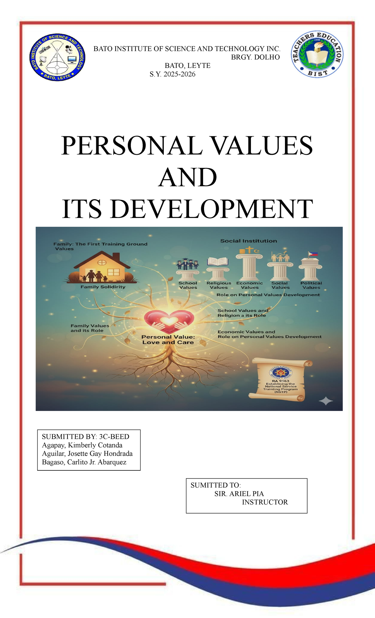 Personal Values Development: Insights from Family, School, and Society ...