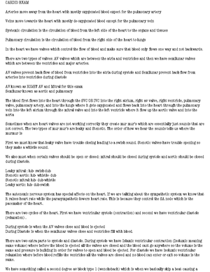 PDF NS exam notes - Nervous system - Nervous/ Sensory/ Muscle - Exam 1 ...