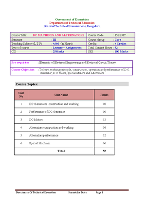 P1 - electrical symbols - ELECTRICAL COMPONENTS AND SYMBOLS (EE-413 ...
