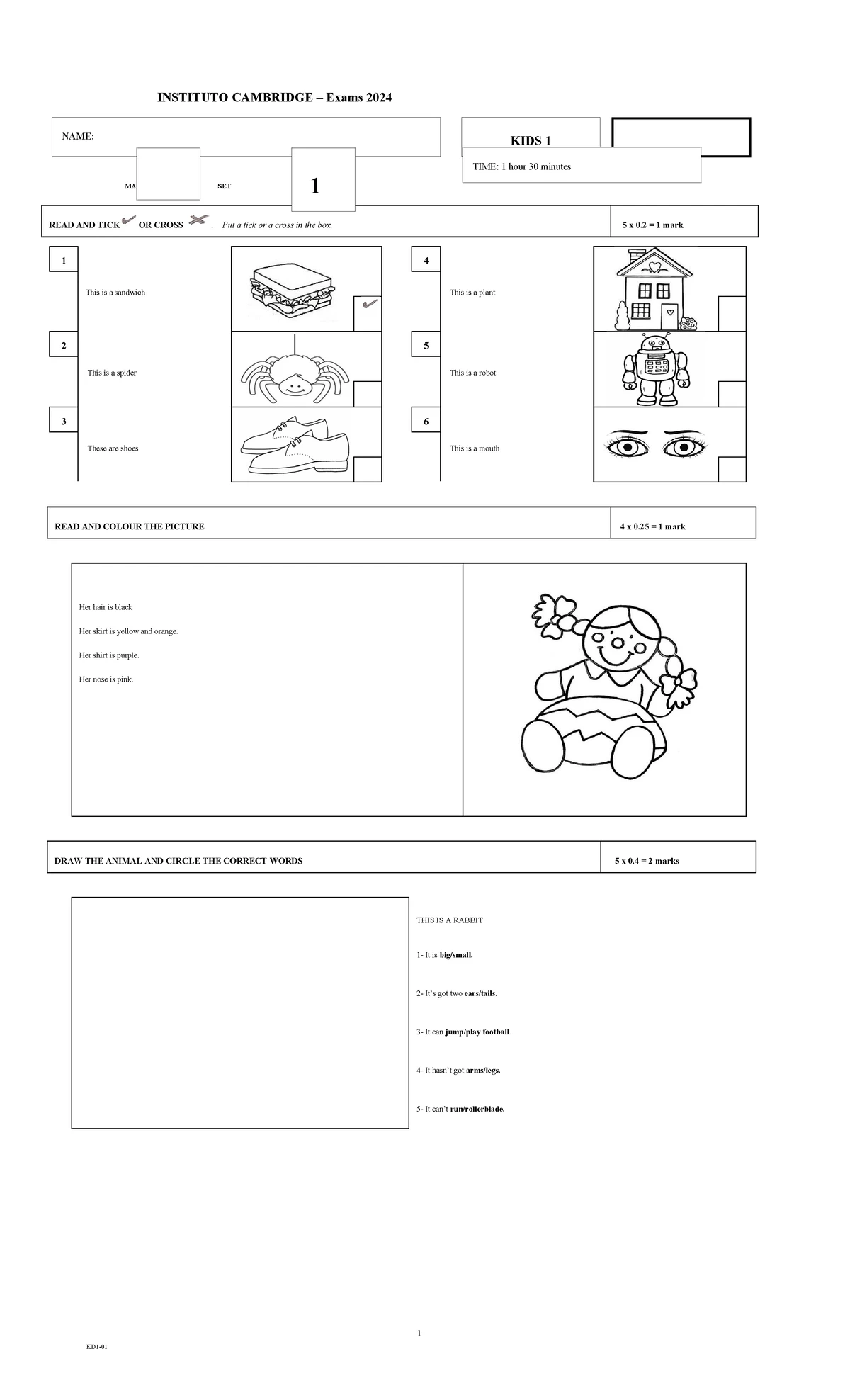 Bright Ideas 1 Kids Vocabulary Unit 1-8 Overview and Activities - Studocu