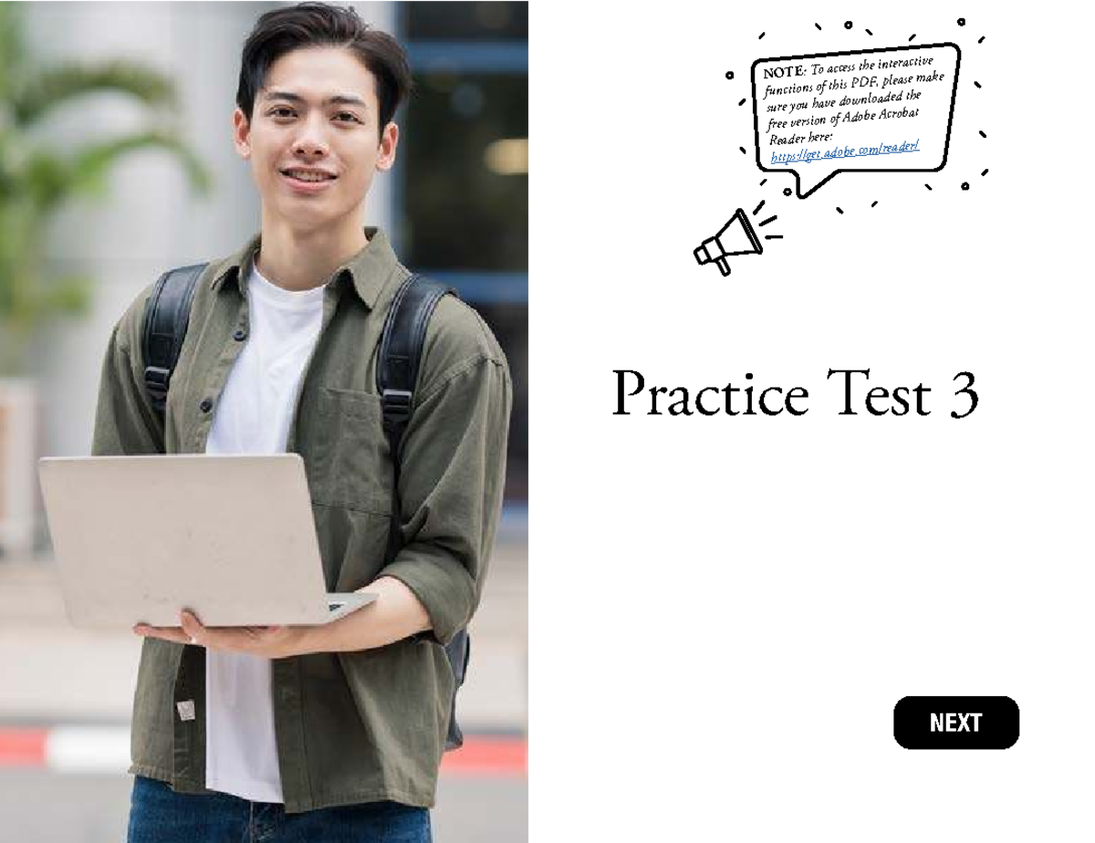 AP Physics 1 12E Practice Test 3: Multiple Choice Questions - Studocu