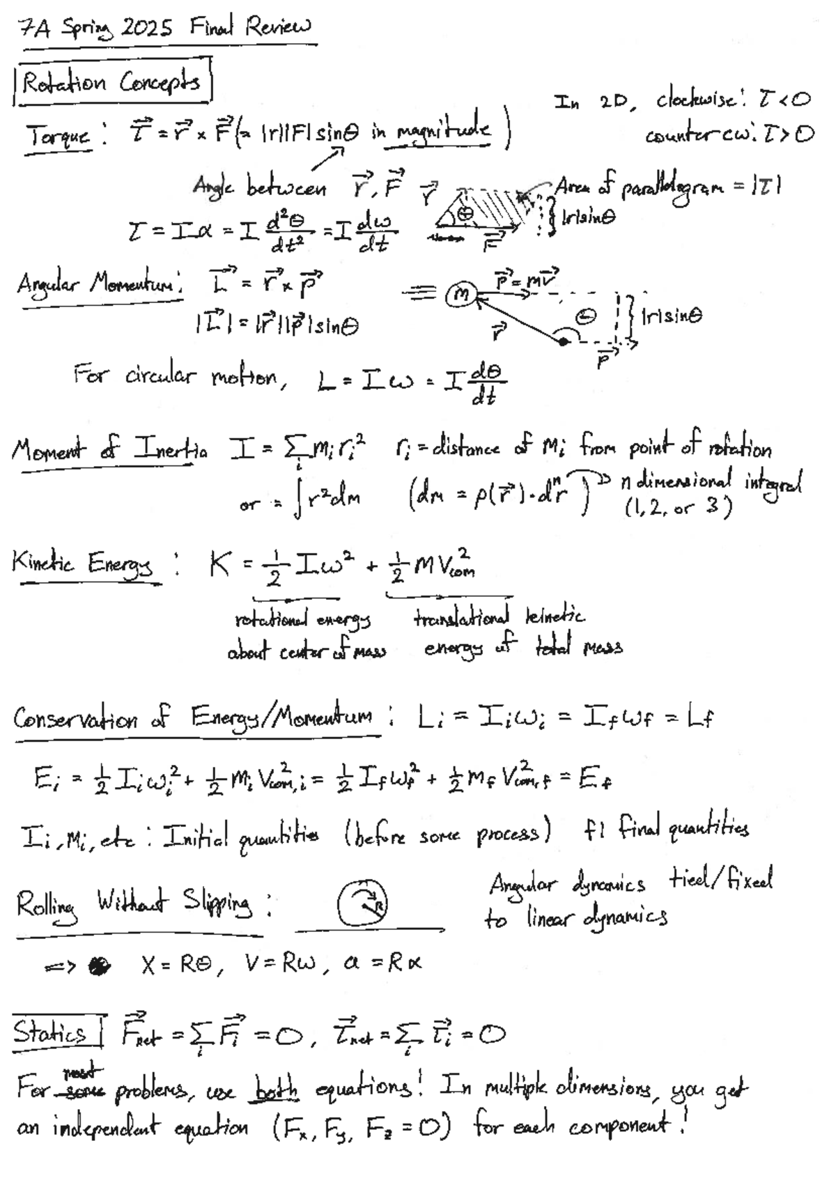 Final Exam Study Guide for Course Code: ABC123 - 7A Spring 2025 Final ...