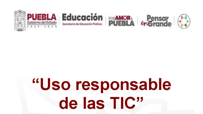 151025 Campaña de Uso Responsable de las TIC en Educación Básica - Studocu