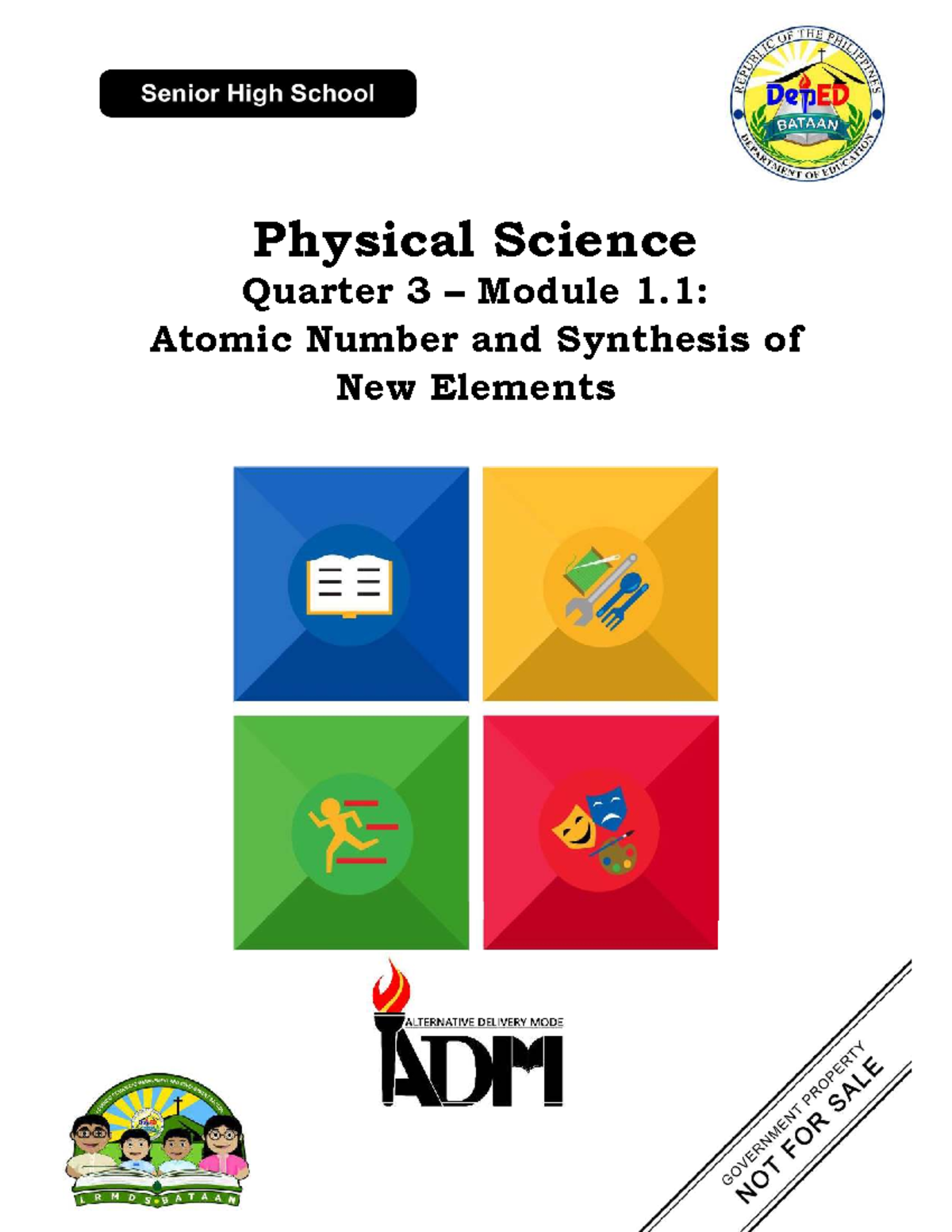 Physical Science Grade 11 Quarter 3 Module 1.1: Atomic Number & New ...