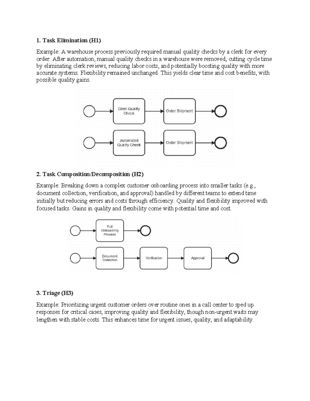 9 Heuristics for Process Optimization in Operations Management - Studocu