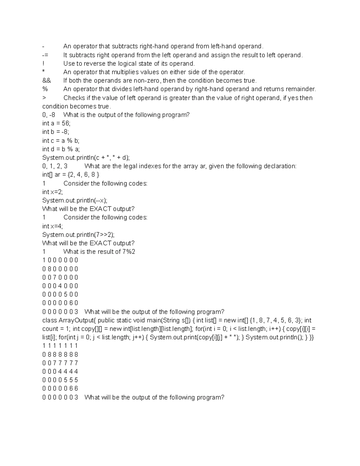 CCS0023L Lab Exercise: Compiling and Running Java Programs - Studocu
