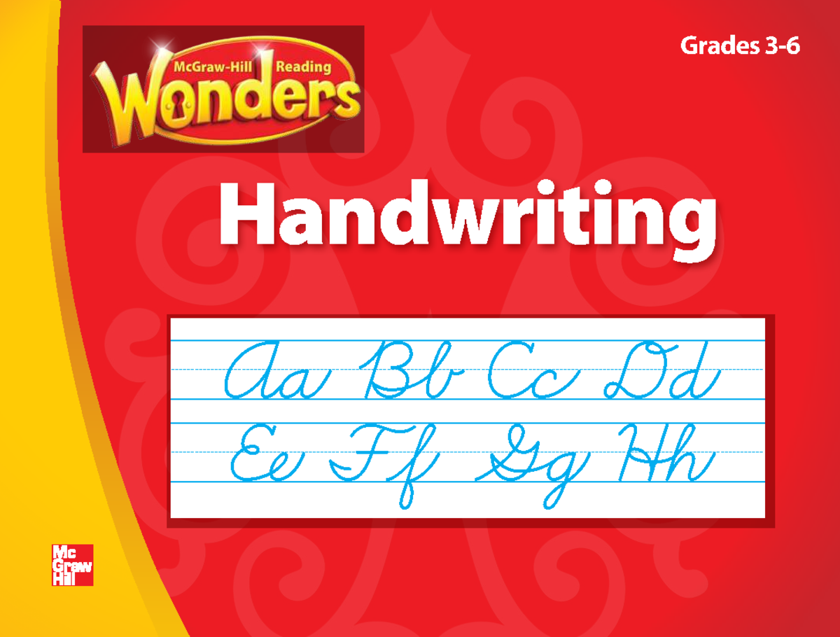 Handwriting Practice Book - Grade 3, Unit 1 & 2 - Studocu