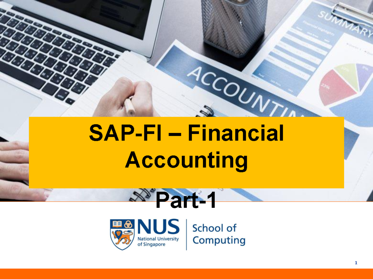Financial Accounting 1: Week 02 FI Overview & Key Concepts - Studocu