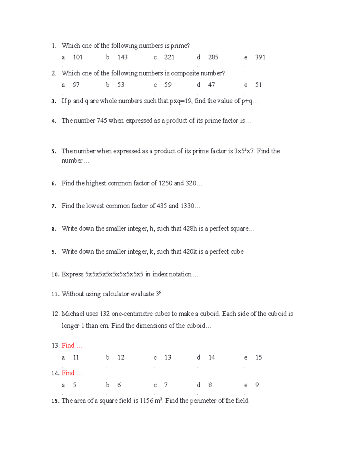 Practice Midterm Exam 7th Grade Math Term 1 2022 - Studocu