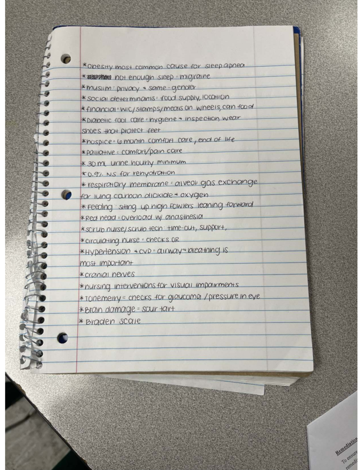 Final Exam Review Notes for Course ID 70646539: Health Topics - Studocu