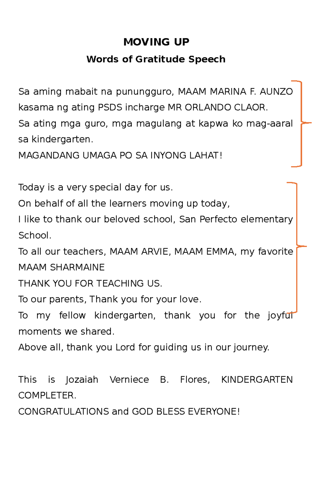 Gratitude Sa Filipino