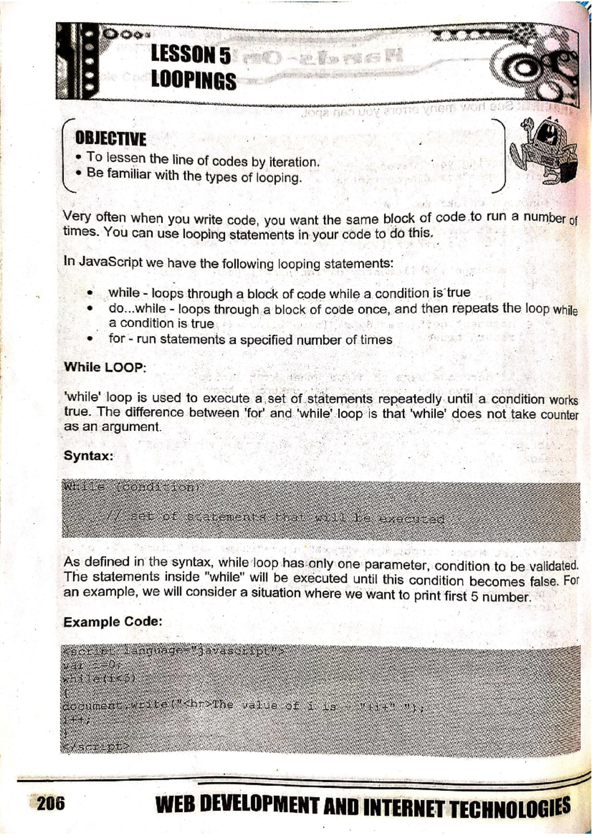 Module 5 - Java Script - Science, Technology, and Society - Studocu