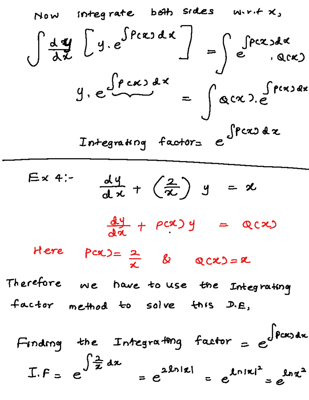 Chapter 3 Differential Equations Class Notes Part 2 - Studocu