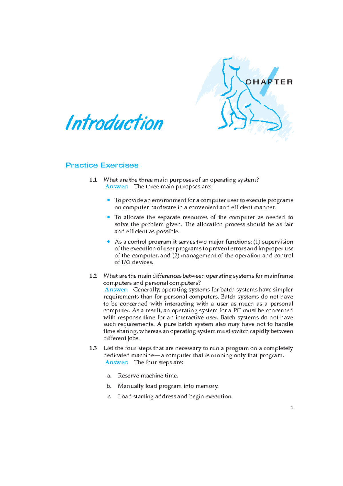 1-web - question - 1 C H A P T E R Introduction Practice Exercises 1 ...