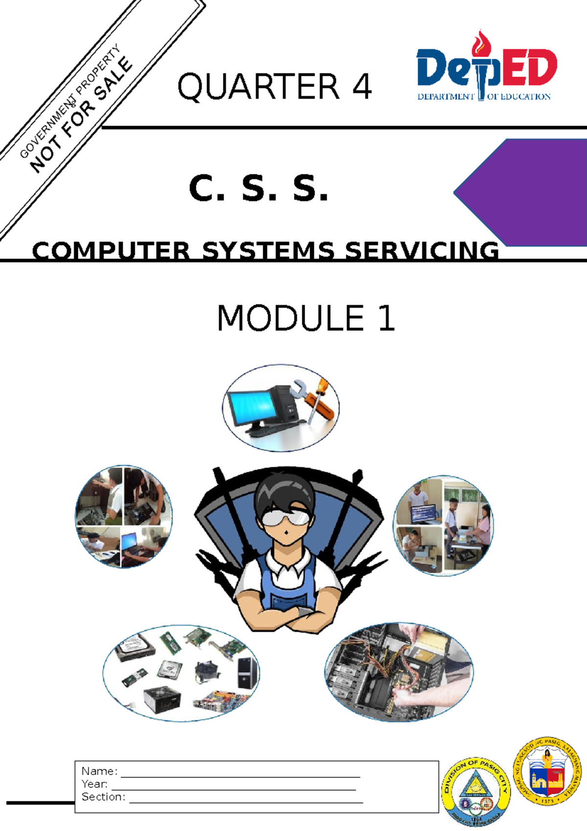 TLE CSS9 Q4 M1 - Proper Maintenance of Hand Tools and 5S Principles ...