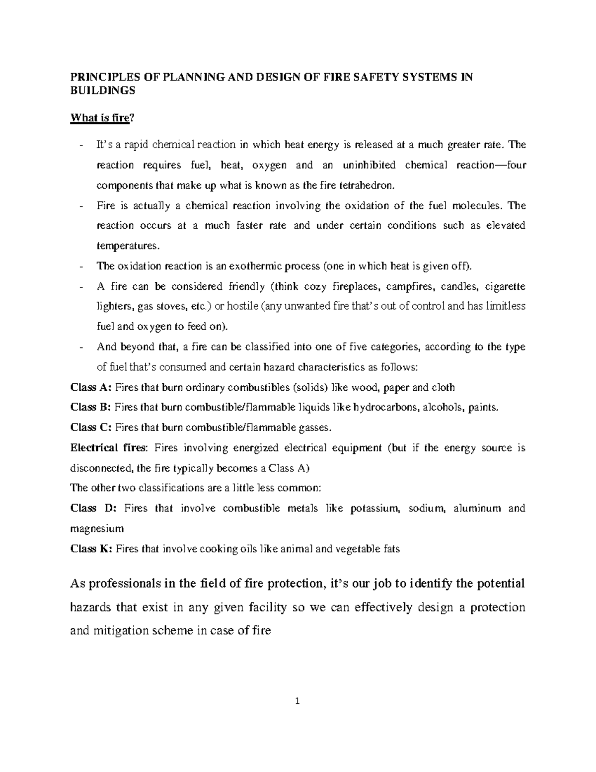 Basics of Fire and the Fire Triangle: Key Concepts and Safety Notes ...