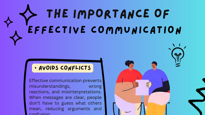 Effective Communication: Key to Conflict Resolution and Trust - Studocu