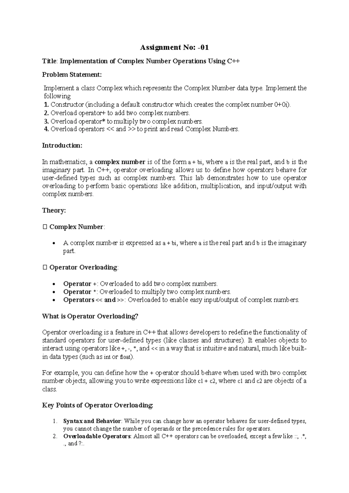 OOP 3: Polymorphism, Overloading, and Type Casting Notes - Studocu