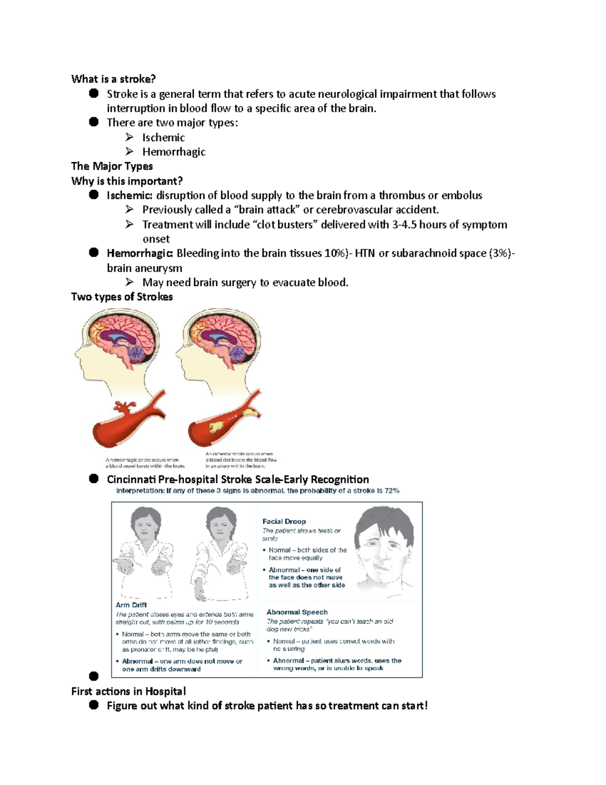 Stroke exam 2 medsurg deprecated api usage the svg back end is no