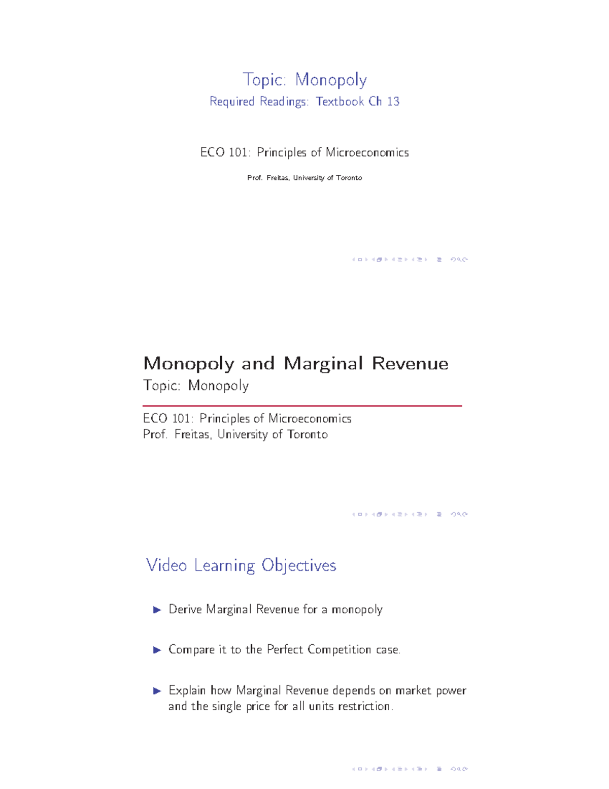ECO101 Final Exam Handout: Understanding Monopoly Concepts - Studocu