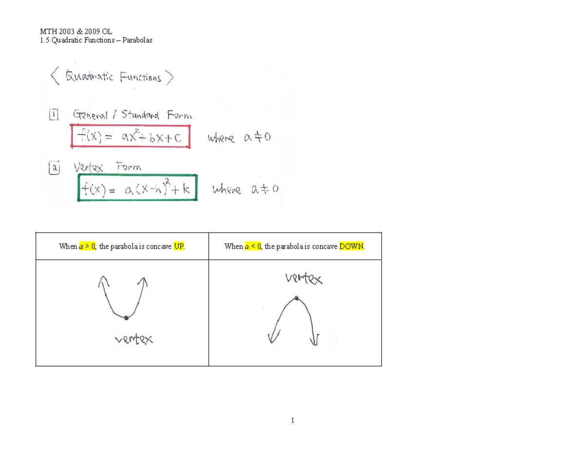 Math 2003 Lesson 2.2 - The Power Rule - Math 2003 Lesson 2, 2 ...