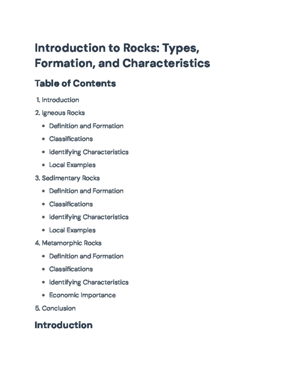 Rocks 101: Types, Formation, and Characteristics Overview ...