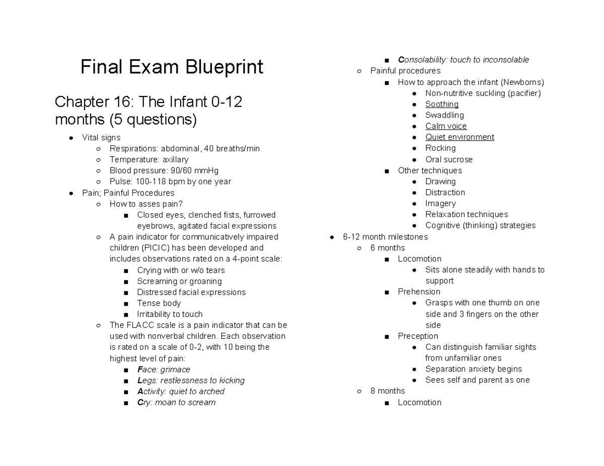 VNSG 1409 Exam 1 Blueprint: Gastrointestinal System Overview and ...