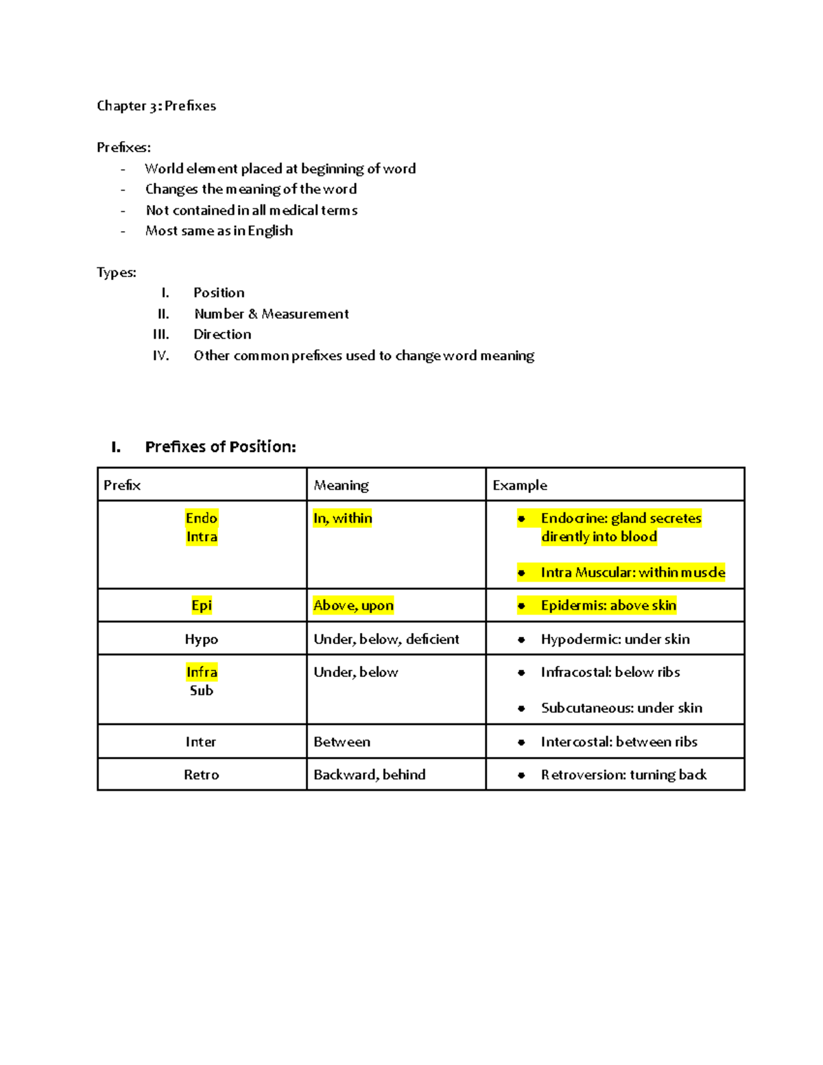 Medical Terminology: Disease Causes, Signs, Diagnostics & Procedures ...
